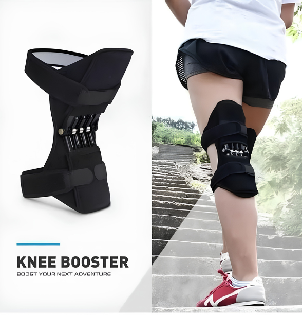 Power Knee Joint Support Knee Pads Breathable Power Lift Joint Support Bandage Knee Pad Power Knee Stabilizer Pads Spring Force Knee Booste