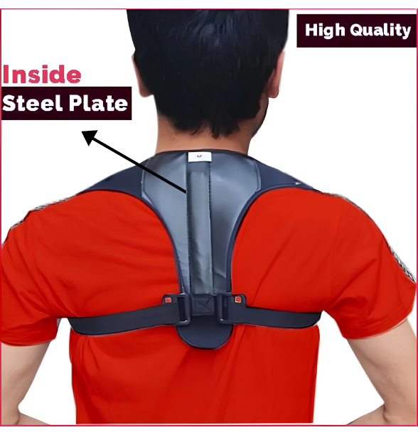 Adjustabale Back Posture Corrector for Student Men and Women Shoulder Lumbar Brace Support Belt