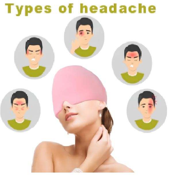 Migraine Relief Ice Cap | Instant Headache Cooling Therapy